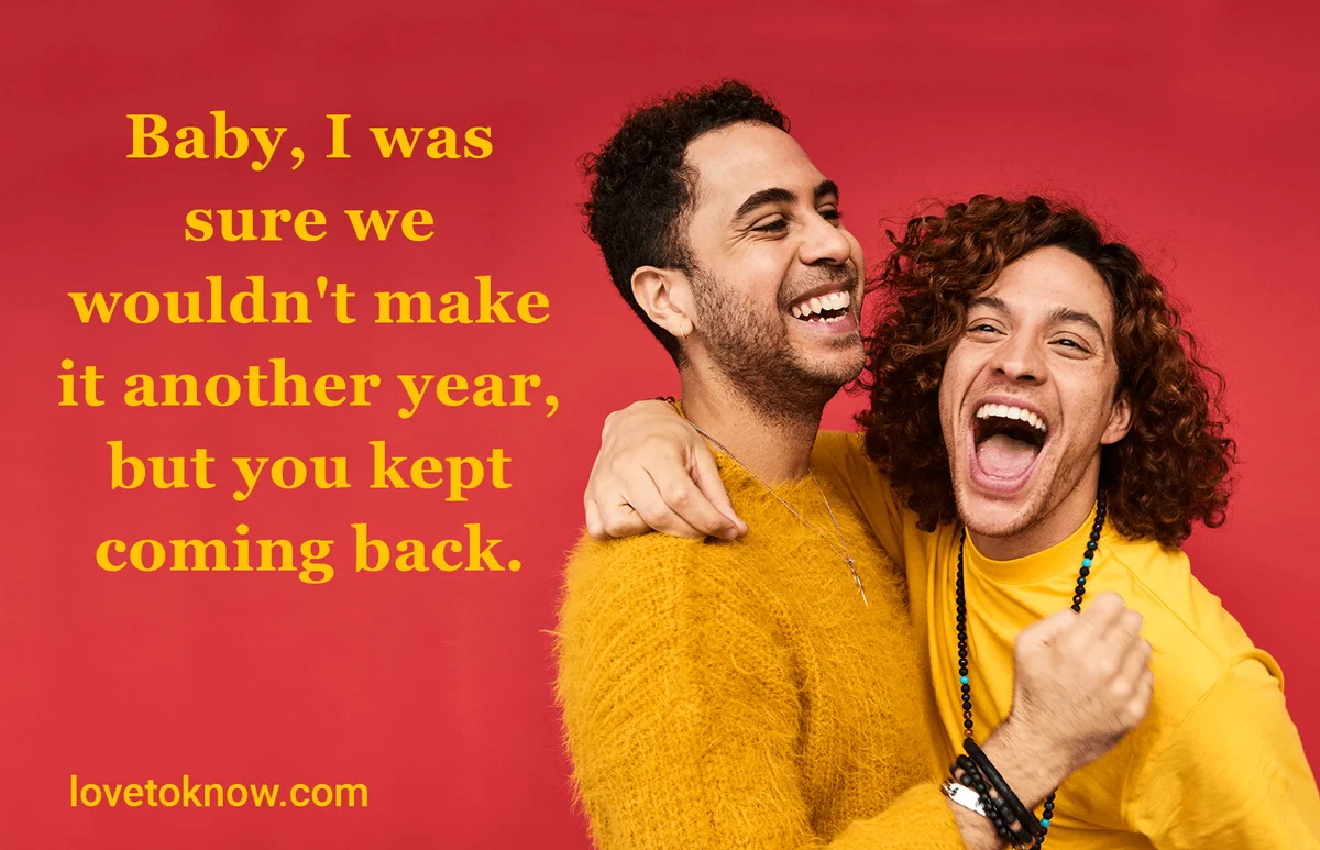 Funny anniversary quotes with personal digs