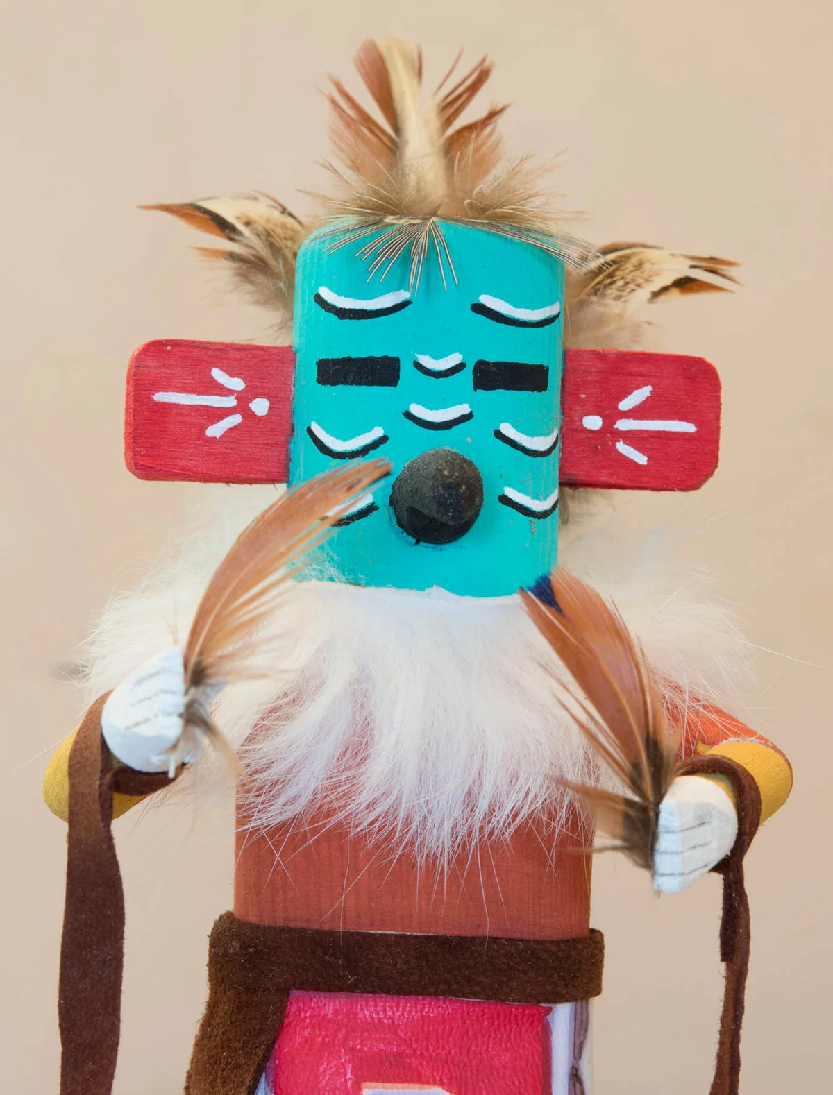Navajo Indian Kachina doll detail