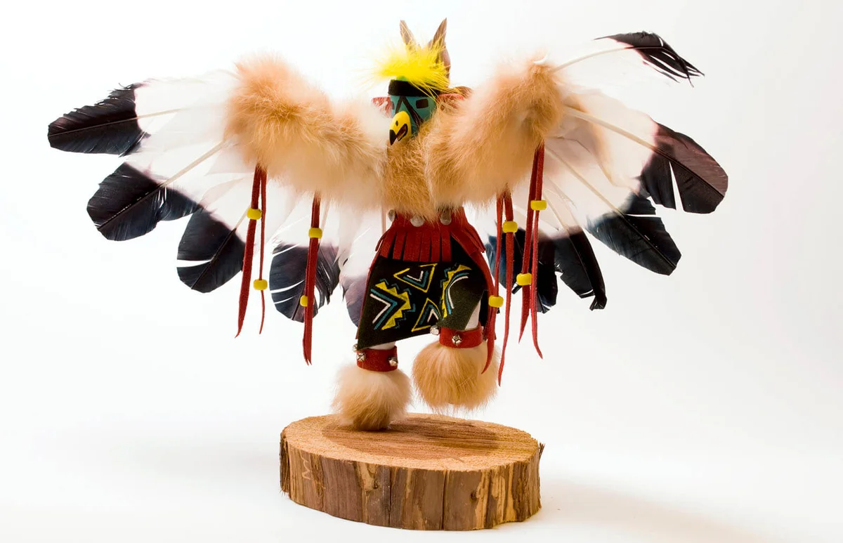 Eagle kachina doll