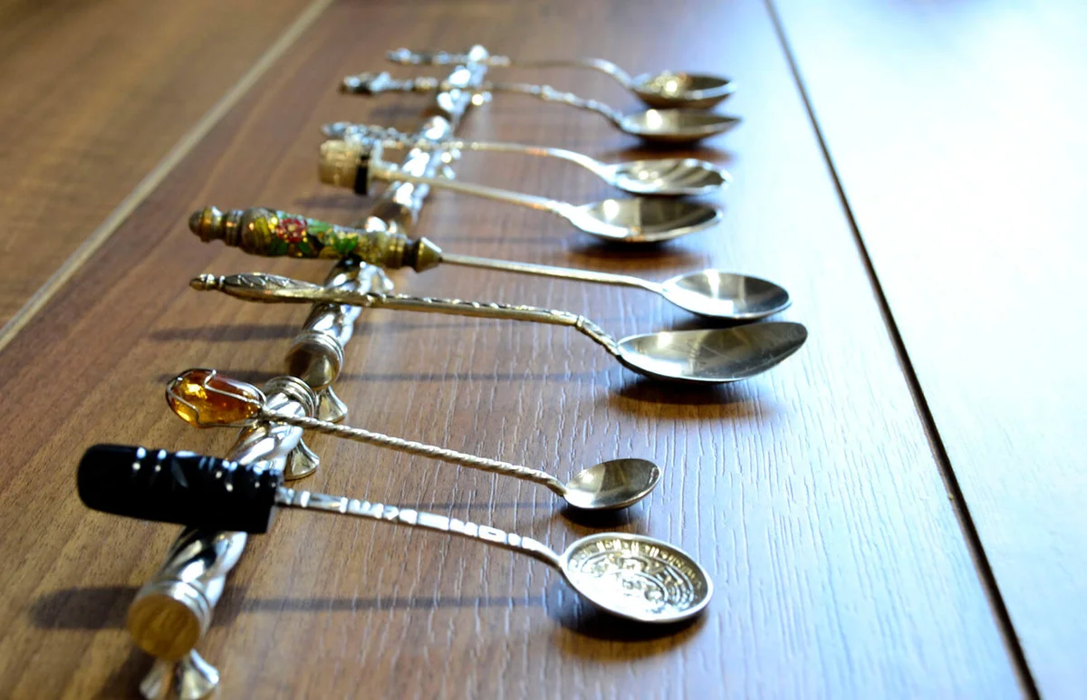 Collection of silver spoon