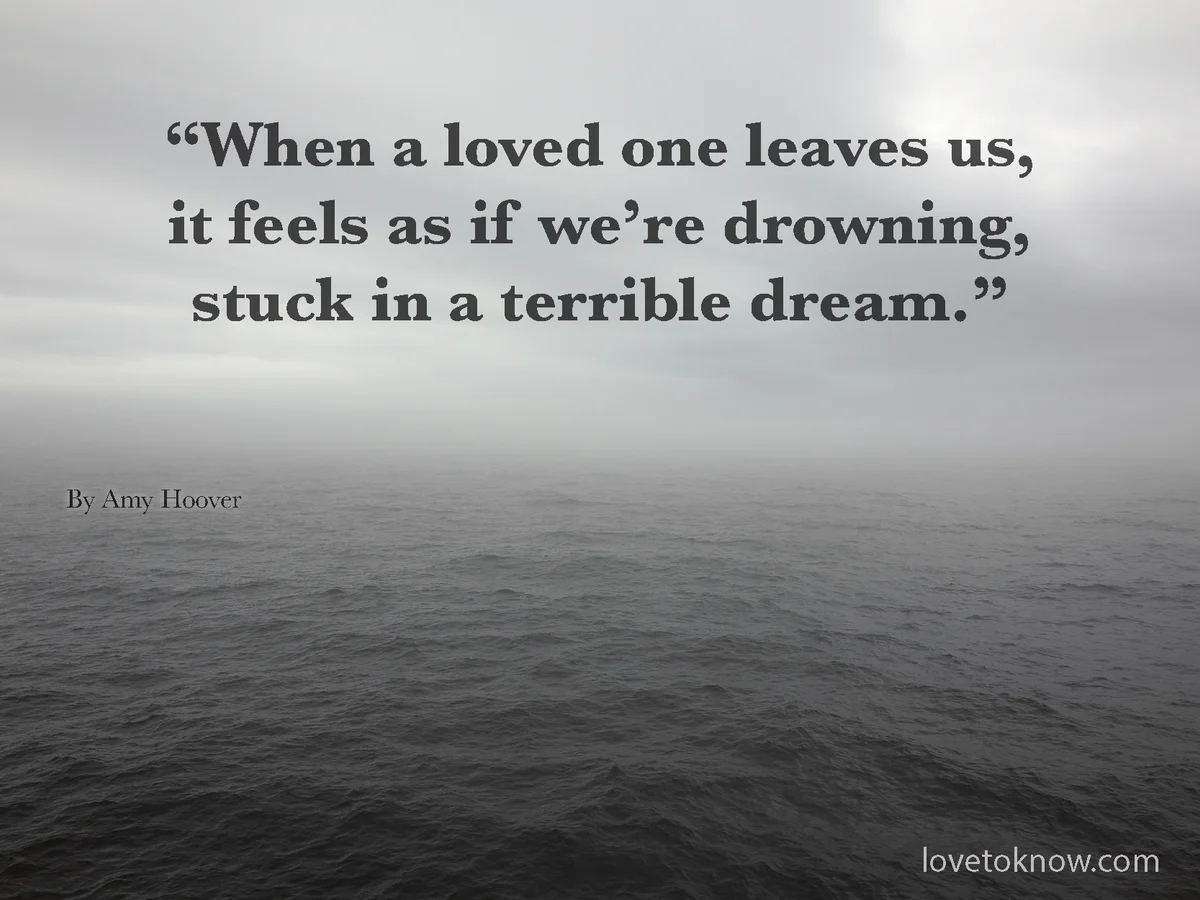 Denial Grief Quote