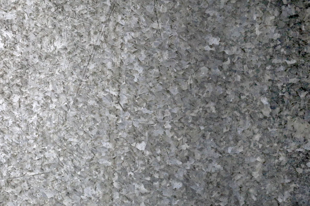 Air duct treated with hot dipped galvanizing