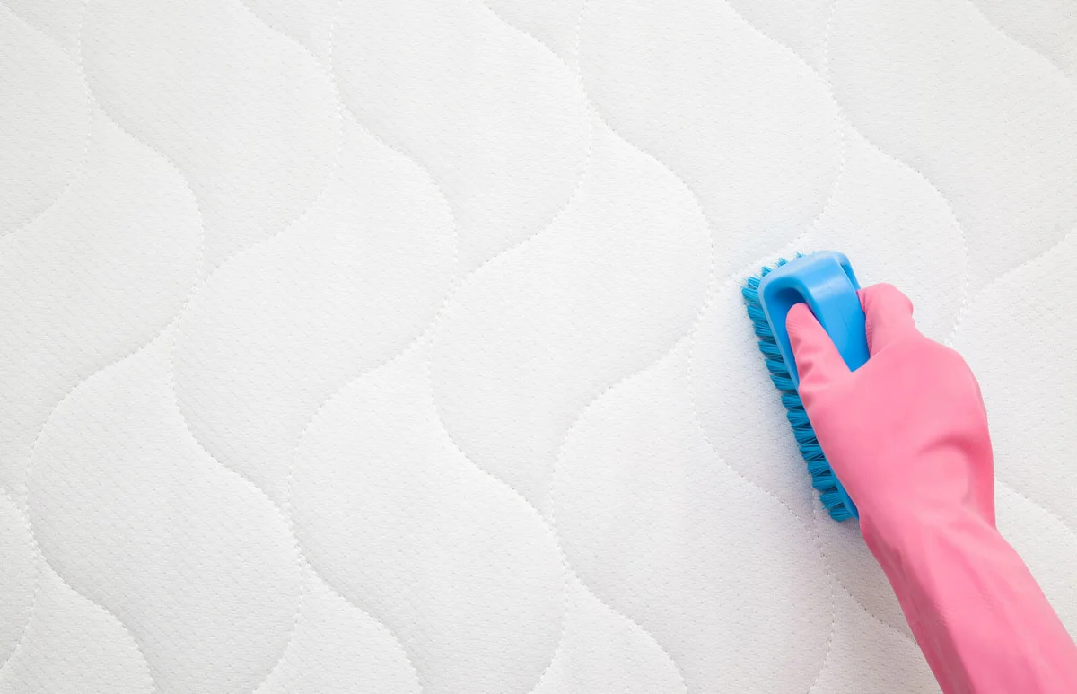 cleaning pillowtop mattress