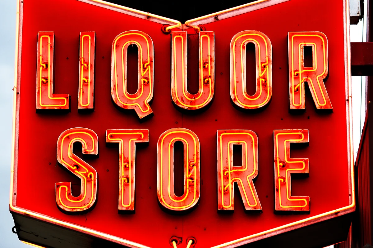 Liquor Store Neon Sign