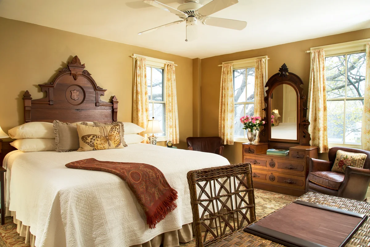 Master Bedroom with Traditional Decor