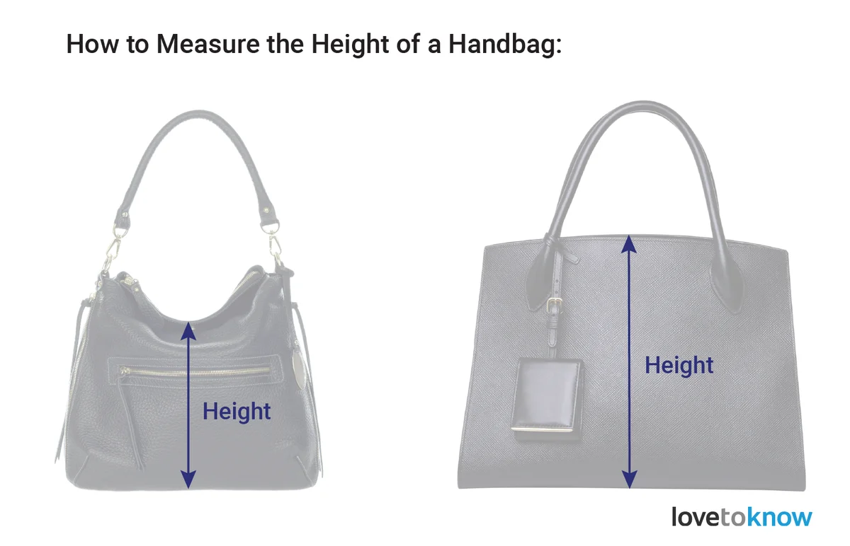 Measure the Height of a Handbag