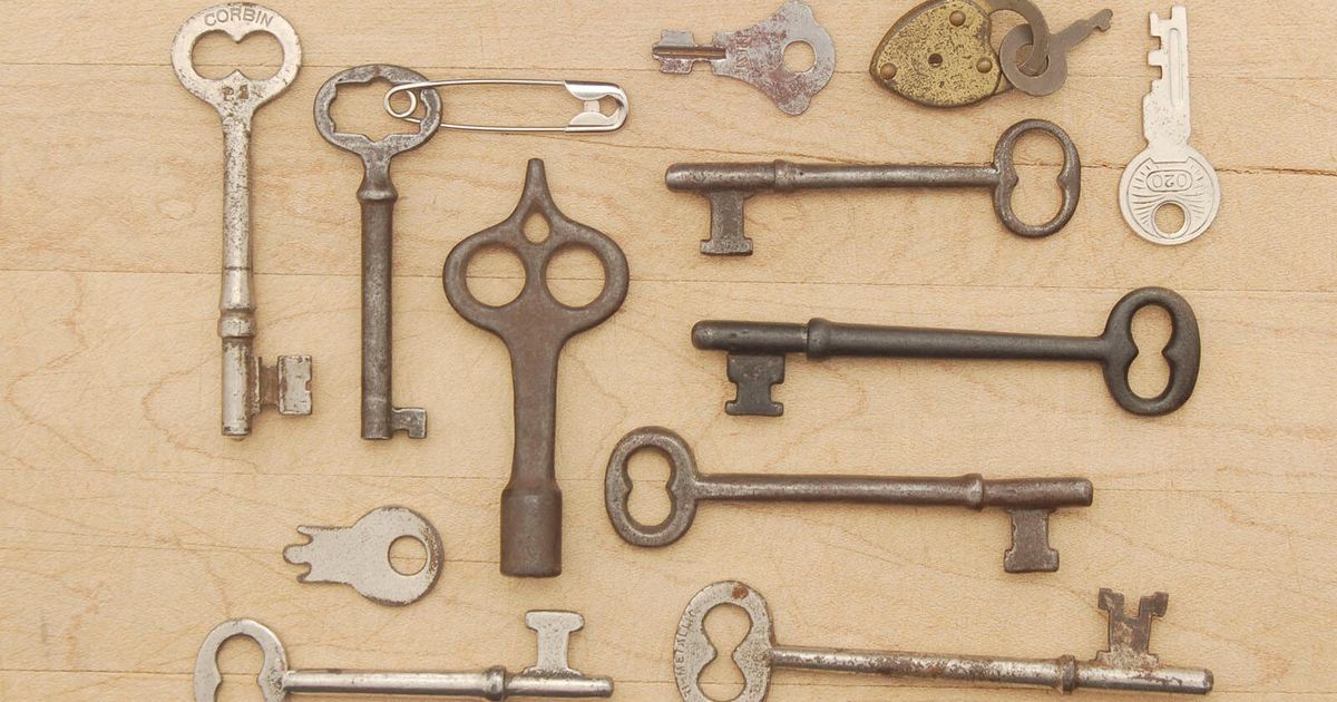 Unlock the Secrets Behind Old Antique Skeleton Keys