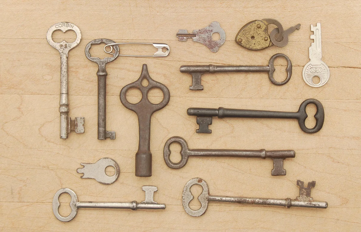 Old skeleton keys