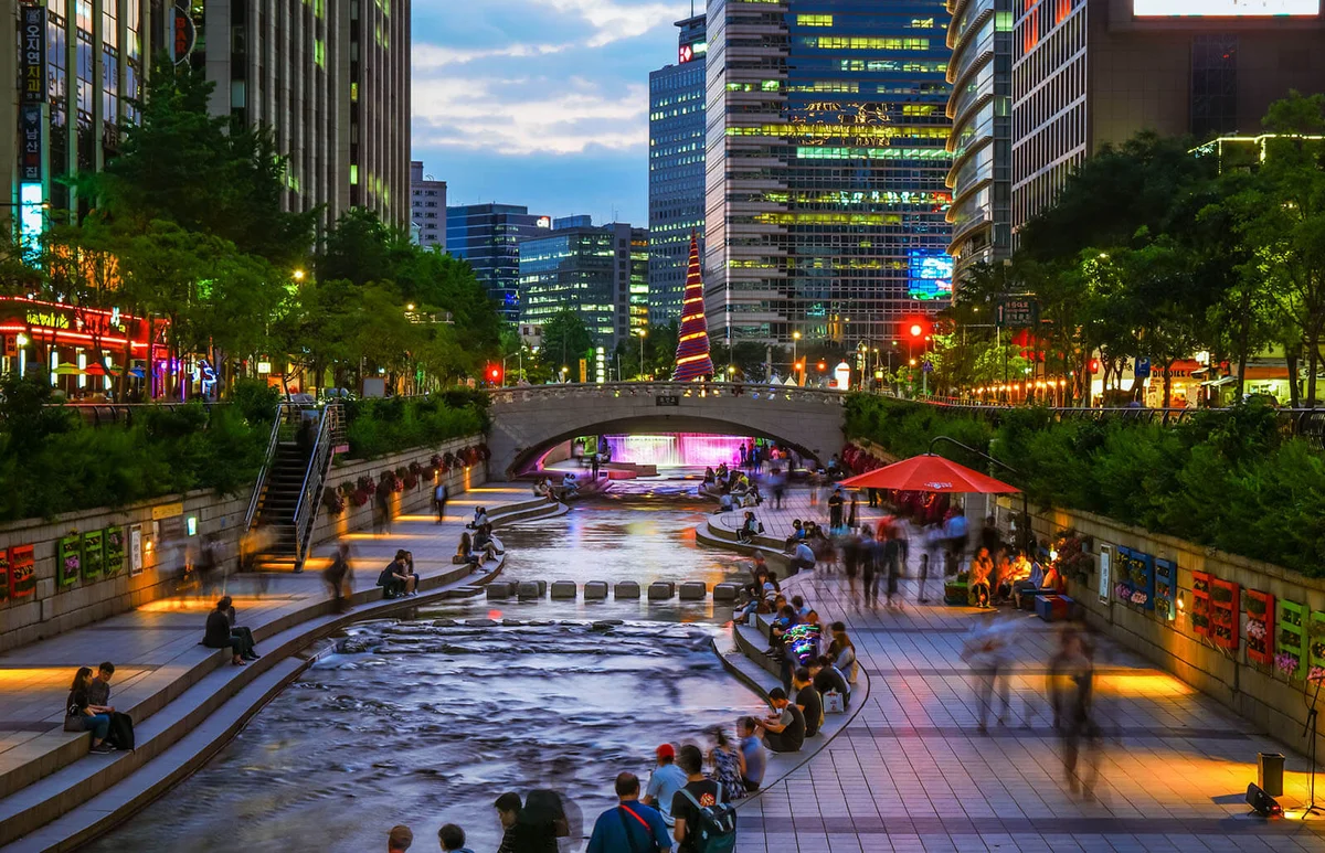 nightscape of Seoul