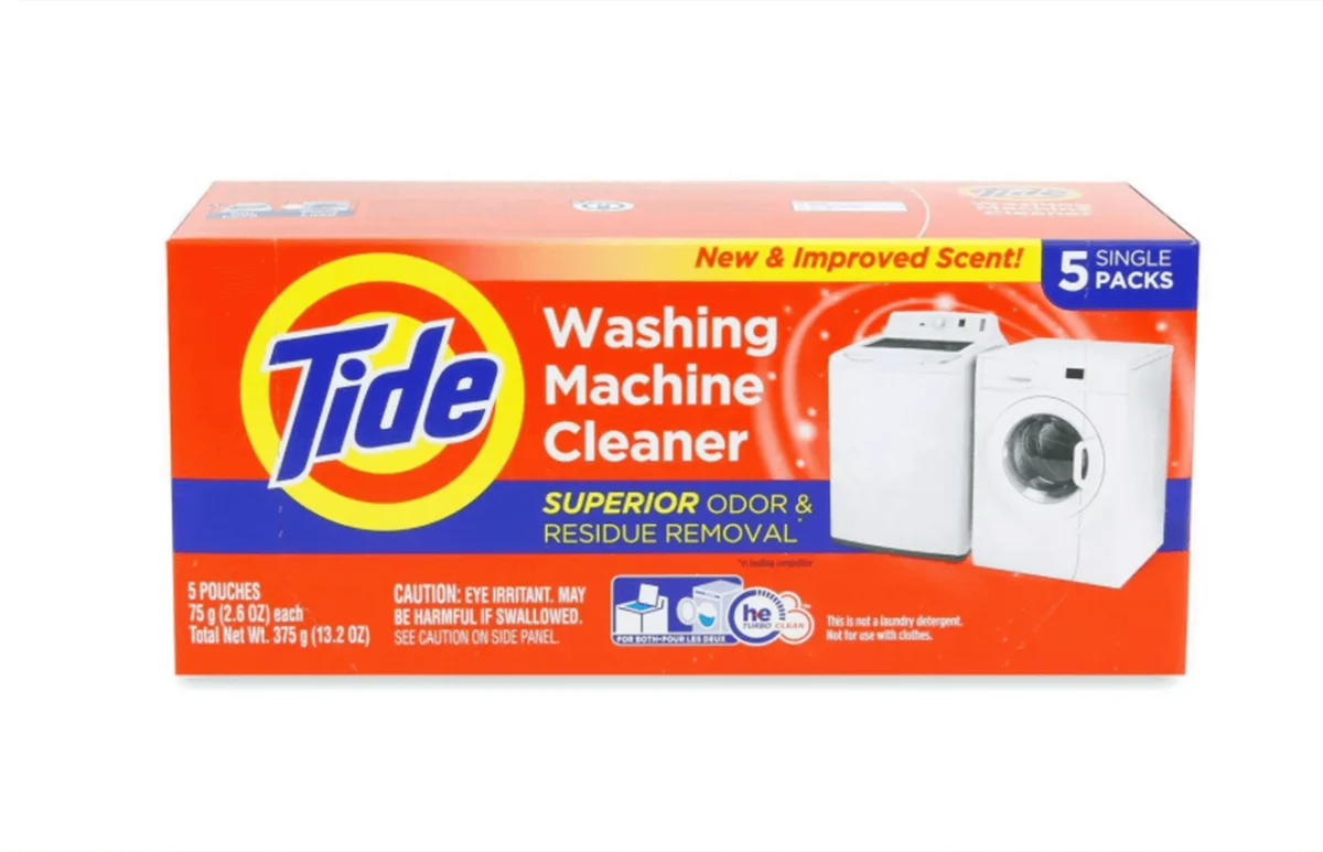 Tide High Efficiency Washing Machine Cleaner - 5ct