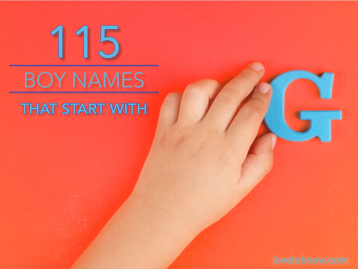 Little baby boy hand showing the letter G