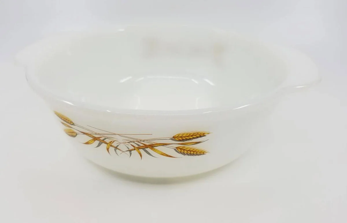 1962 FIRE KING Wheat Casserole Dishes | sold individually