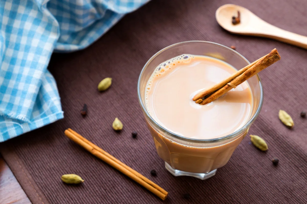 Baileys chai tea with spices