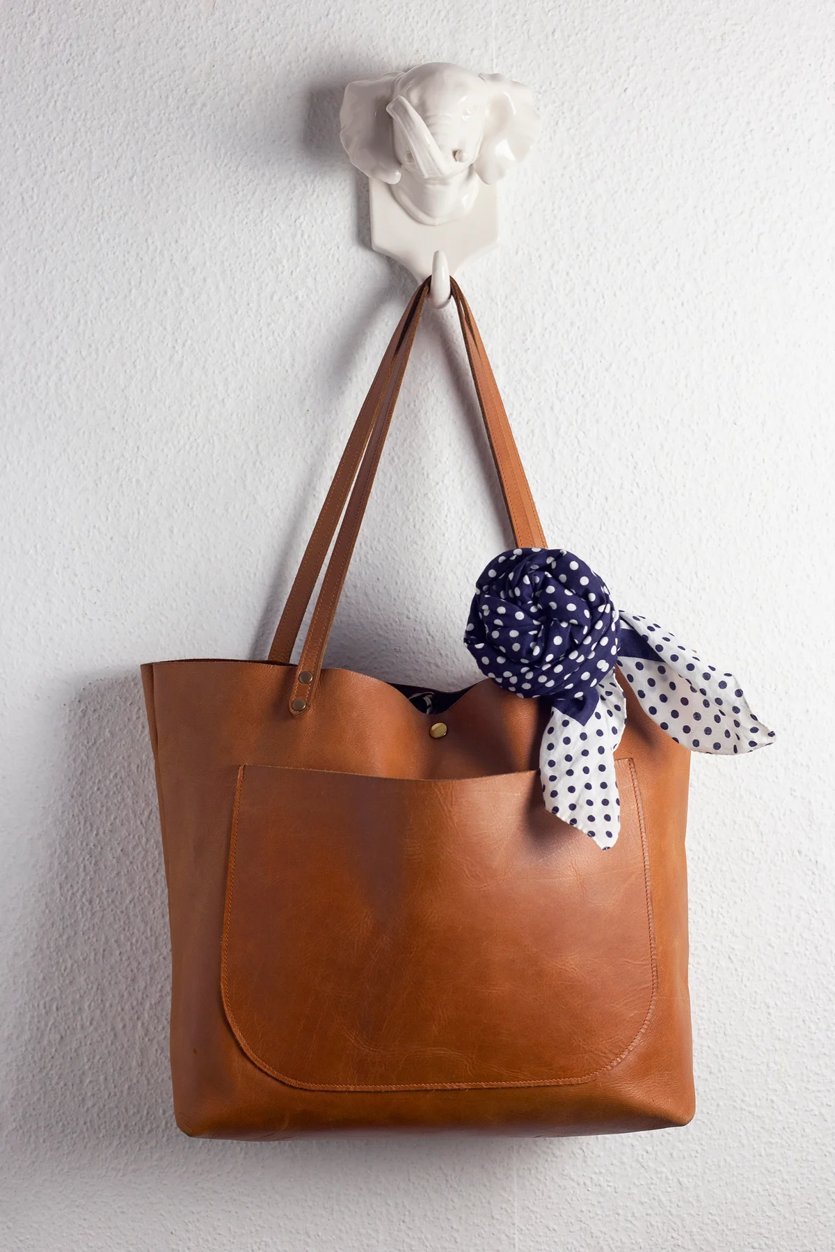 Purse With Rose Wrap Scarf