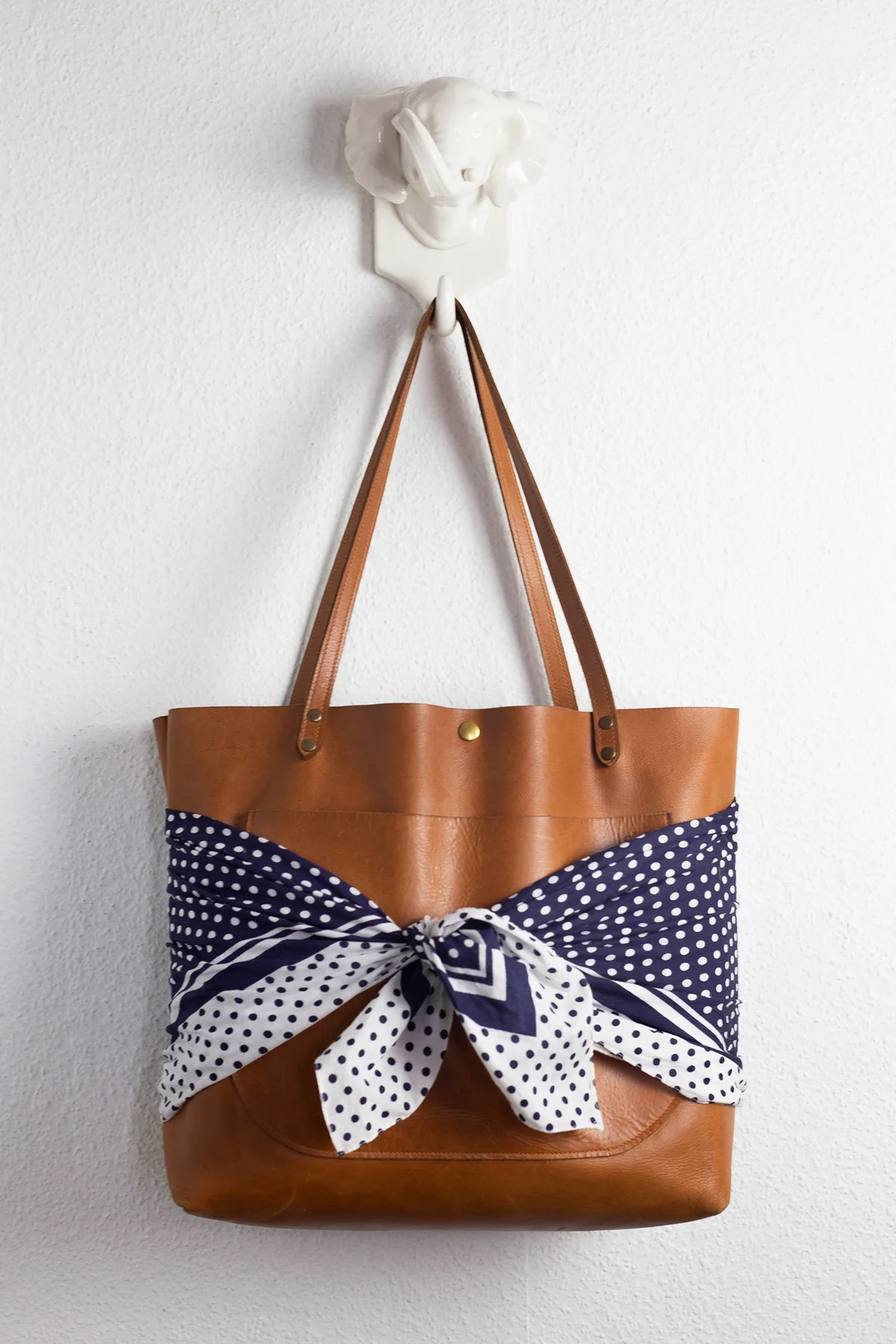 Purse With Bow Wrap the Flap