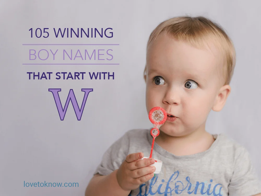 Winning Boy Names That Start With W
