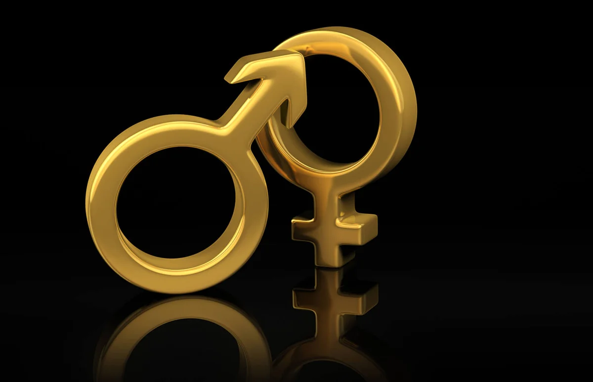 Male and female gender symbols