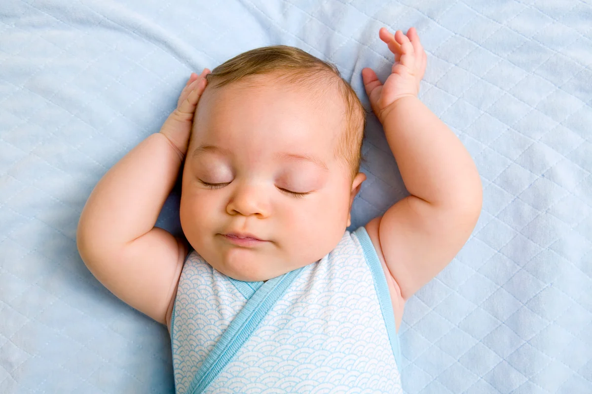Baby boy sleeping
