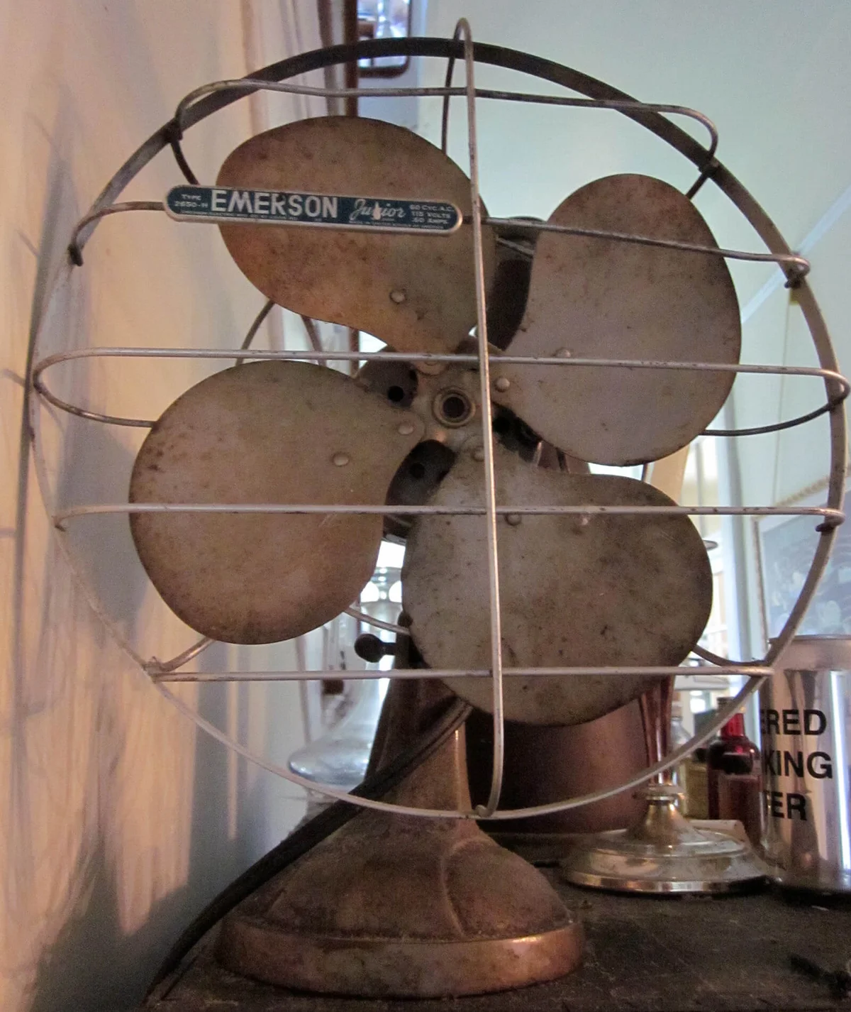 "Emerson Junior" electric fan from mid-20th century
