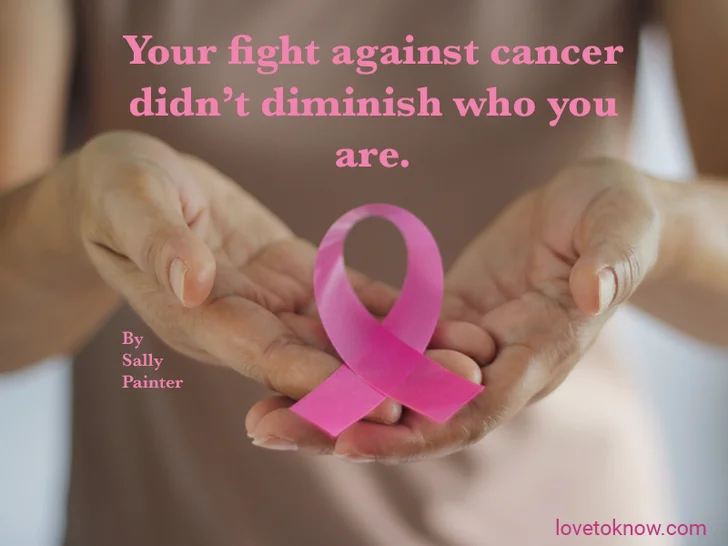 Breast Cancer Awareness Concept. Health care and medical and quote