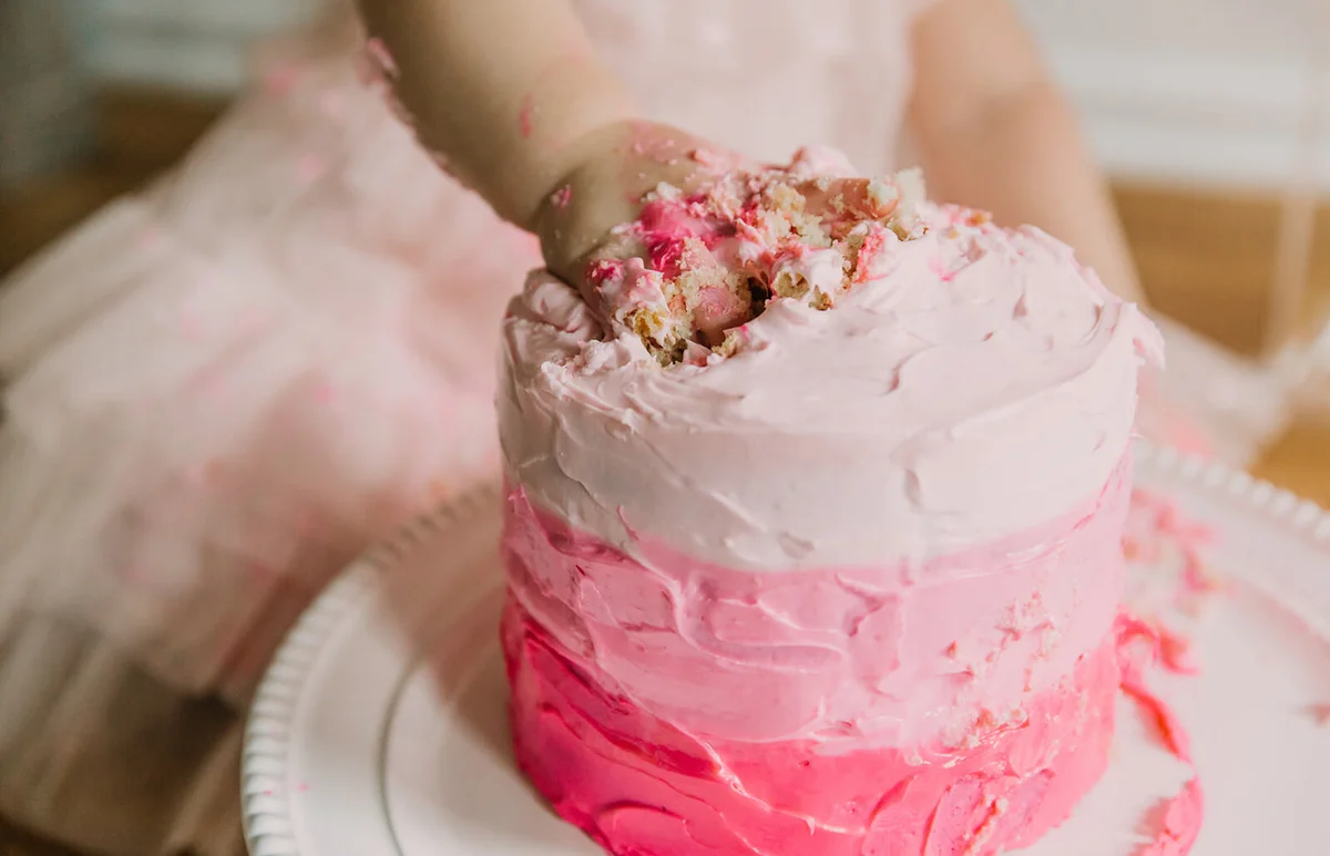 cake smash baby first birthday