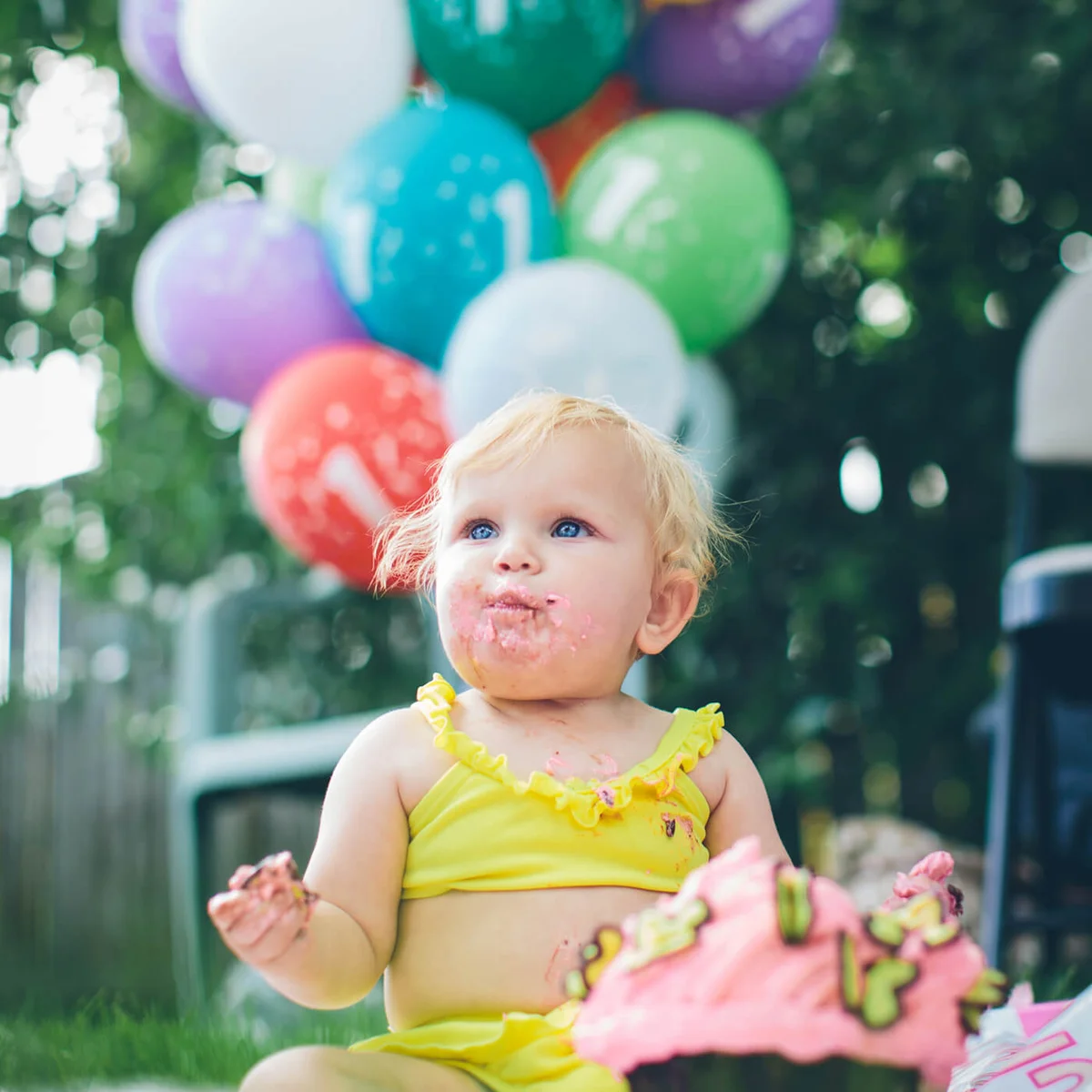 very first cake smash