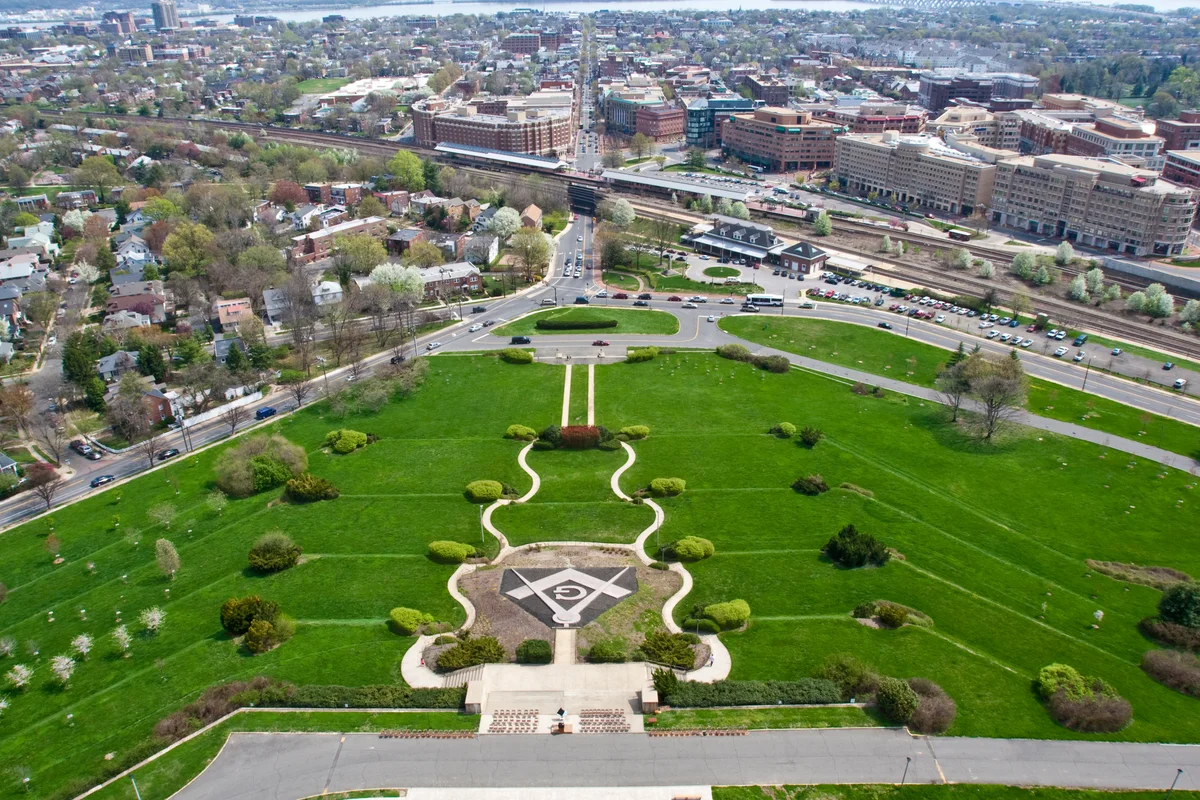 View of Washington Masonic National Memorial