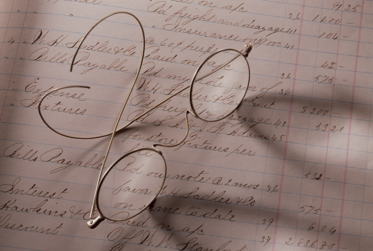 Antique eyeglasses