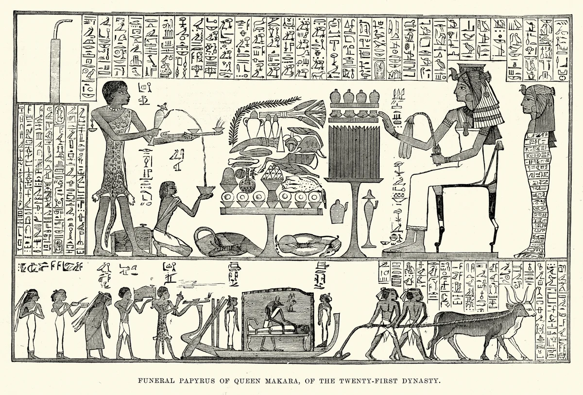 Funeral Papyrus of Queen Mutnedjmet