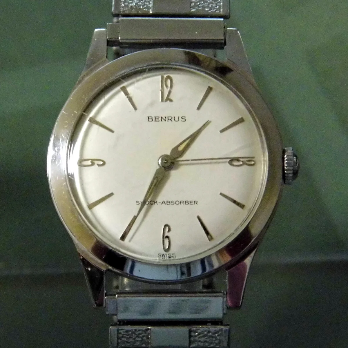 Vintage Benrus Manual Wind Men's Watch, Swiss Made