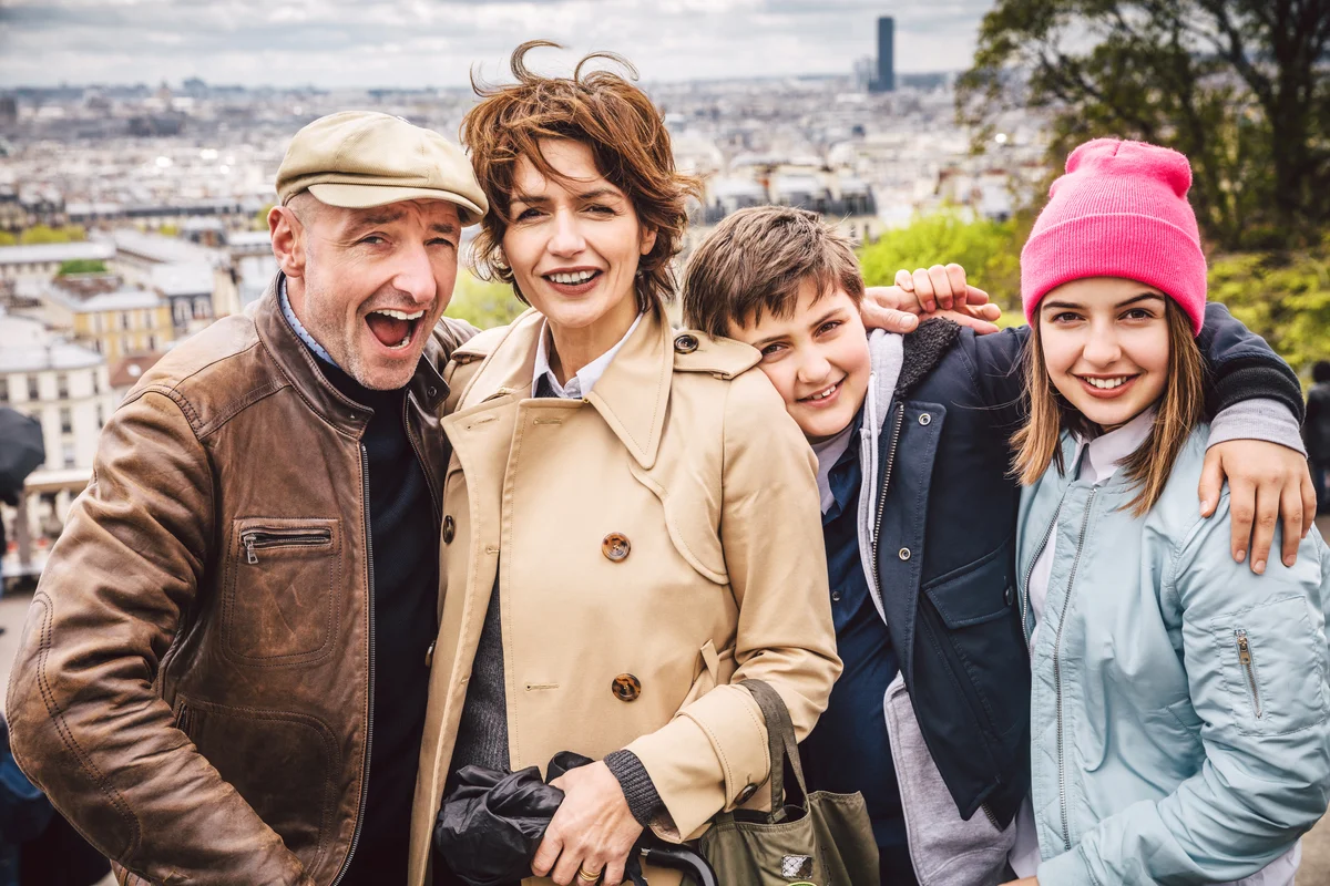 Family in France