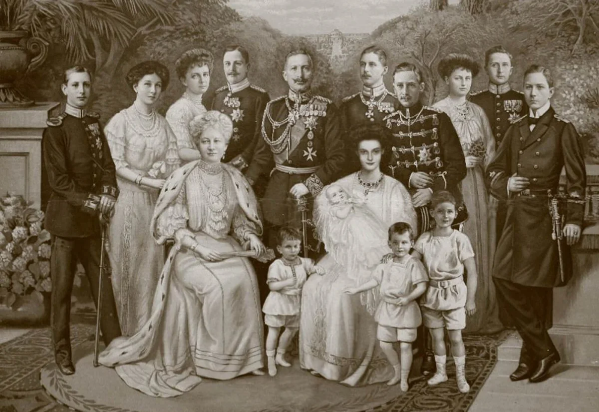 Kaiser Wilhelm II Family