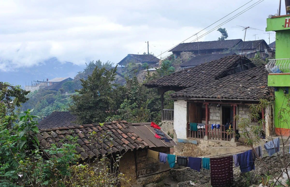 Old village in Guatemala