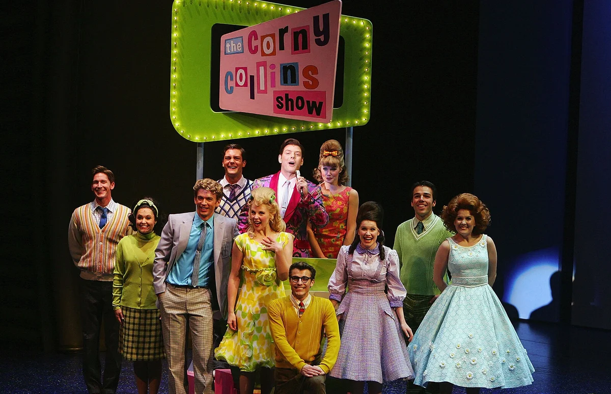 Actors perform during the opening night of the Broadway musical "Hairspray" at the Luxor Hotel & Casino February 15, 2006 in Las Vegas, Nevada | Getty Editorial Use