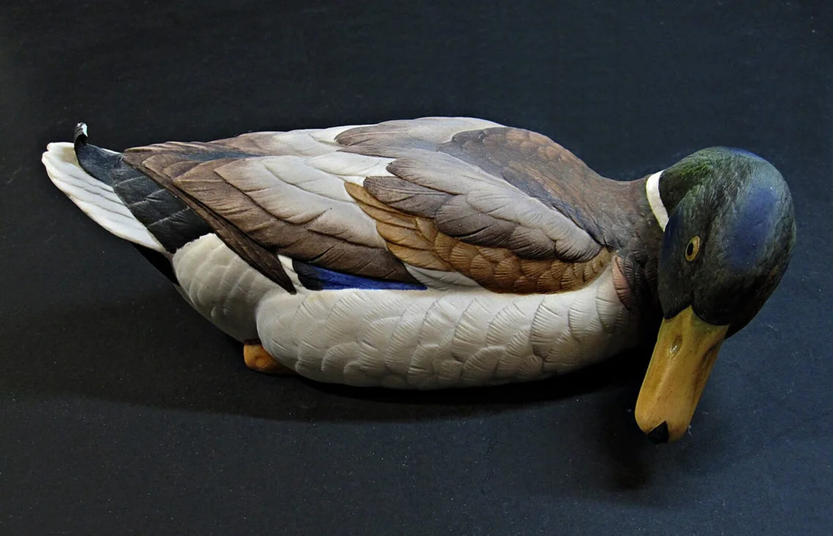 Goebel Gunther R. Granget MALLARD Porcelain Duck Figurine Ltd. Ed 167/1000