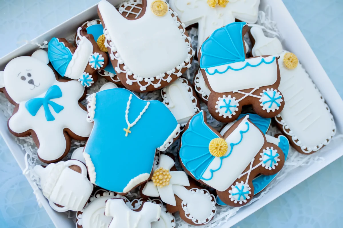 Christening cookies
