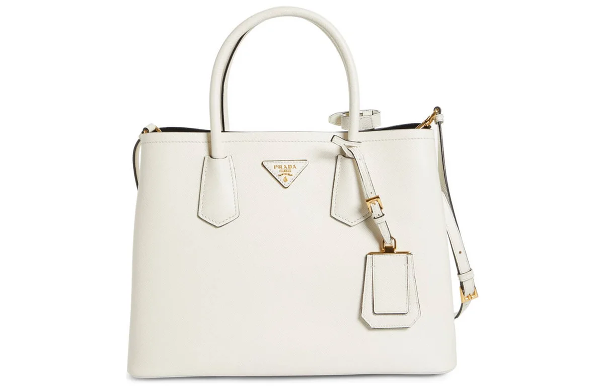 Prada Large Double Tote Bag