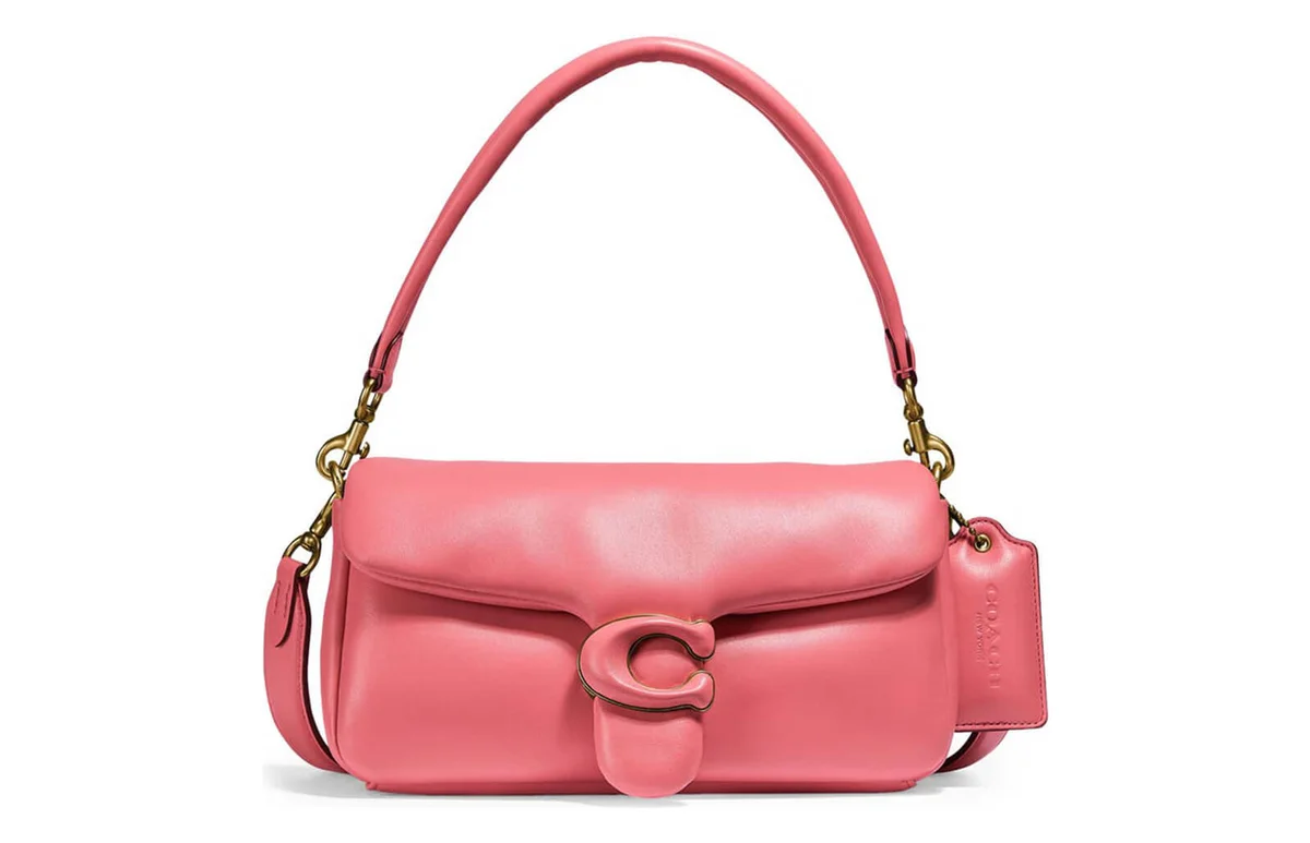 Coach Puffed Leather Crossbody Bag