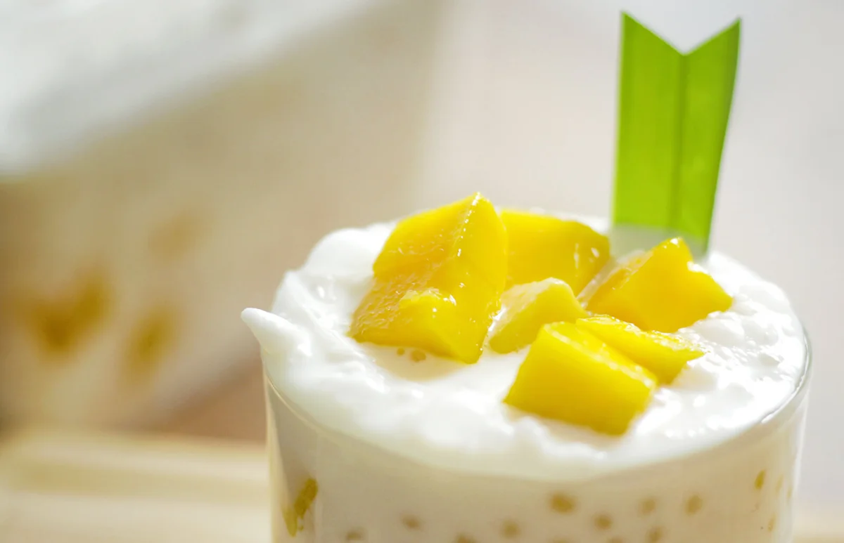 Dessert In Drinking Glass