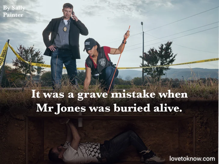 Officers have found the male victim buried alive