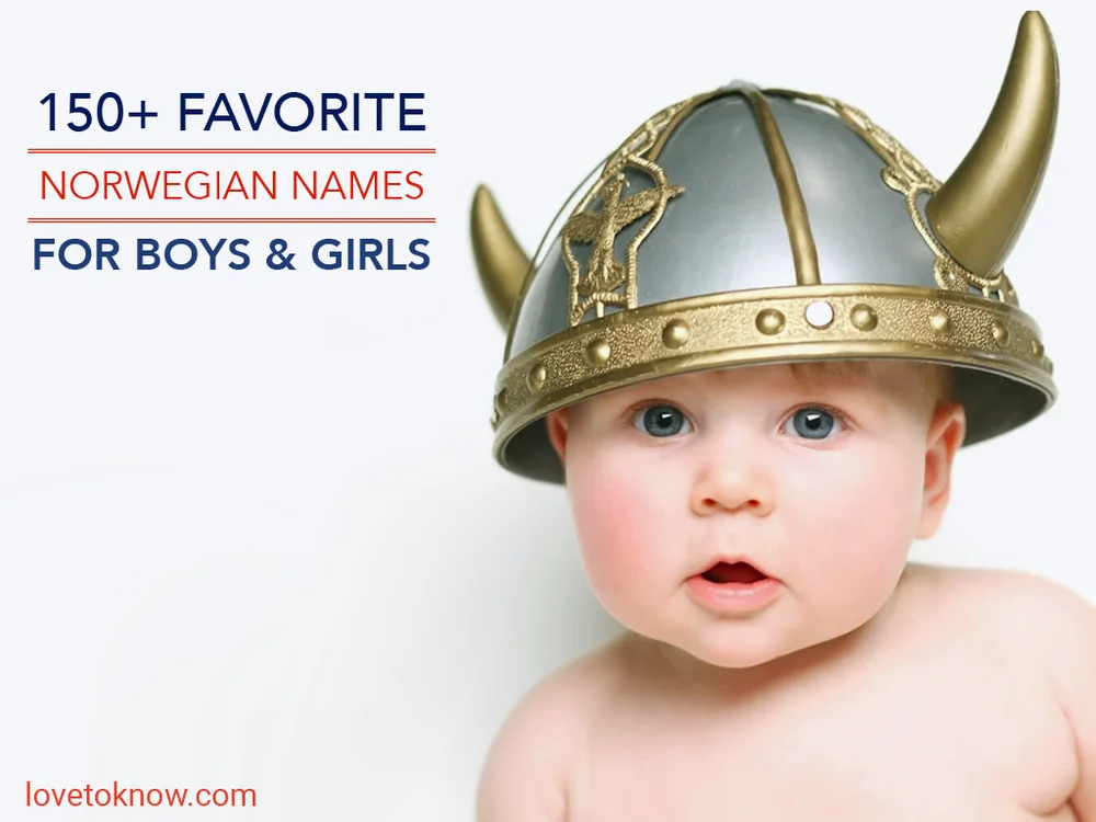 Baby with a viking helmet