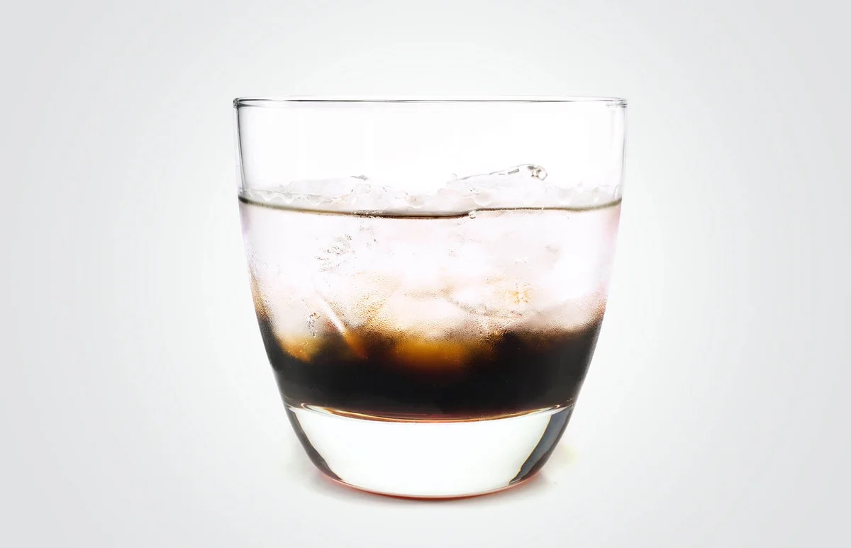 Black Russian cocktail