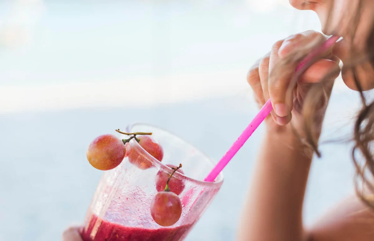 Frozen Cherry/Grape/Raspberry Lime Rickey