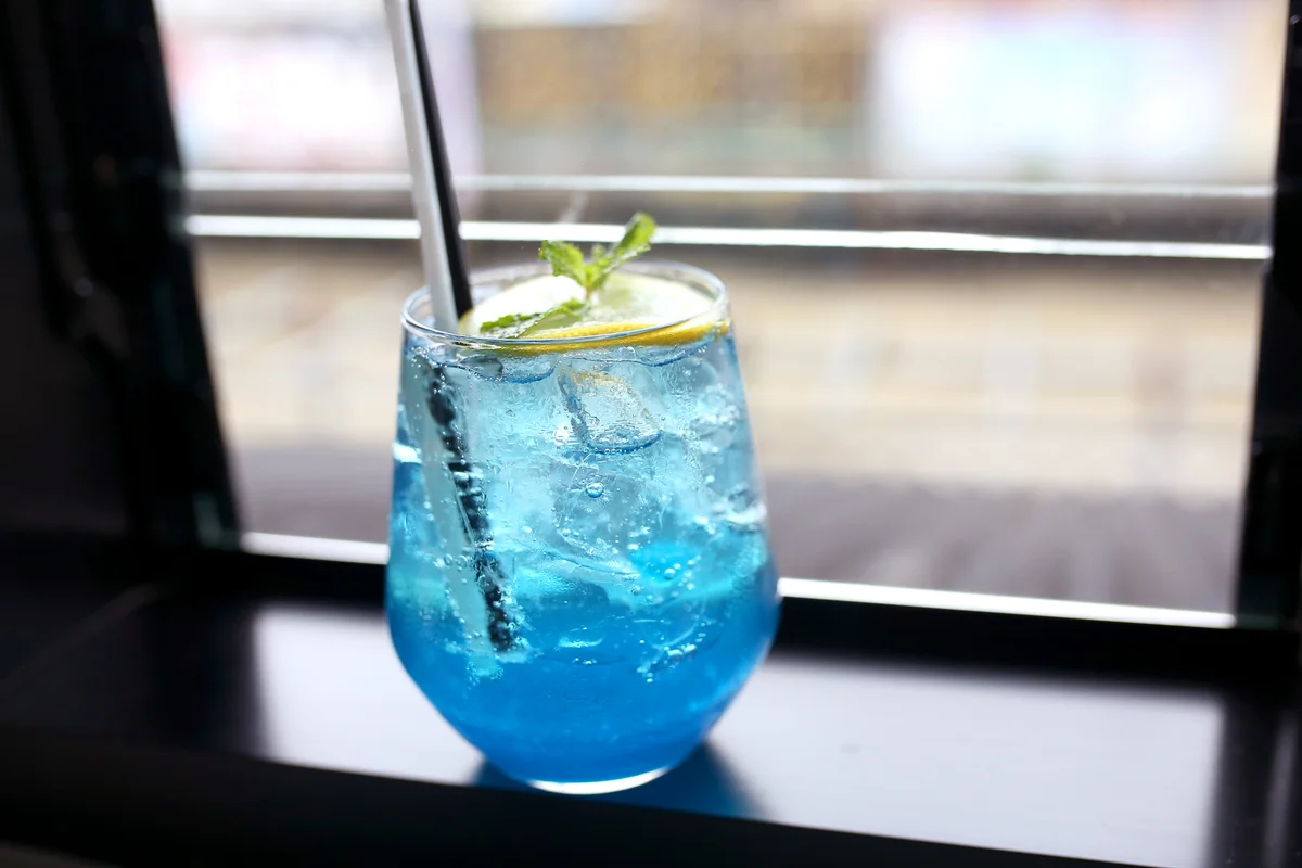 Drink On Window Sill