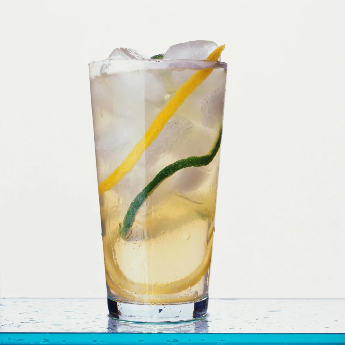 Cognac Sundowner with Lime