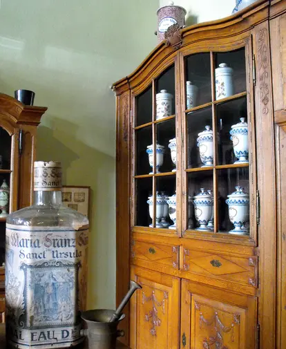 Antique china hutch