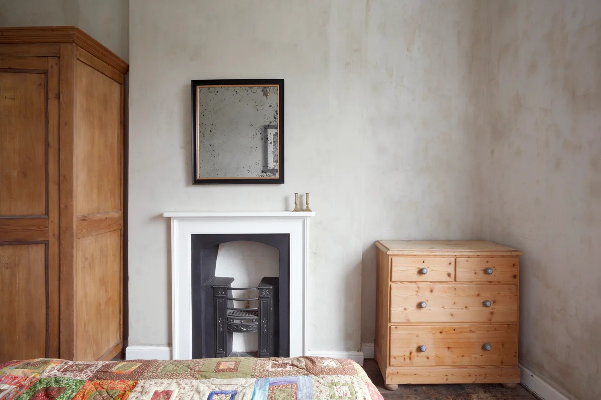 Bedroom in a listed period home
