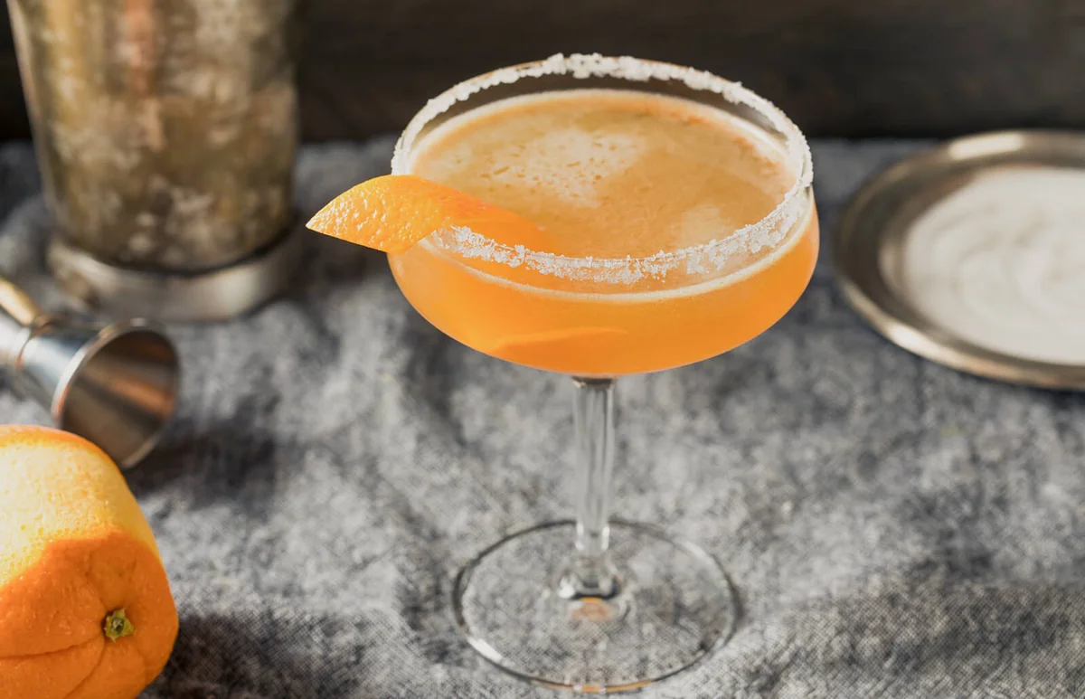 Boozy Orange Sidecar Cocktai