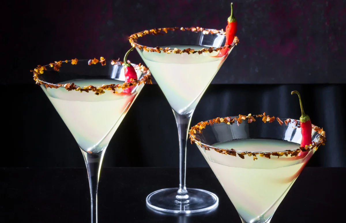 Hot Chili Mango Martini