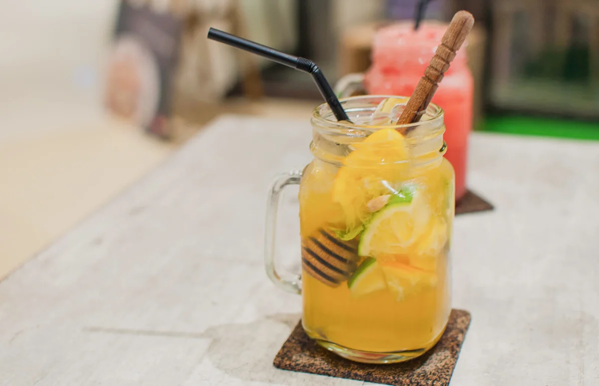 Fresh lemon, lime juice and honey